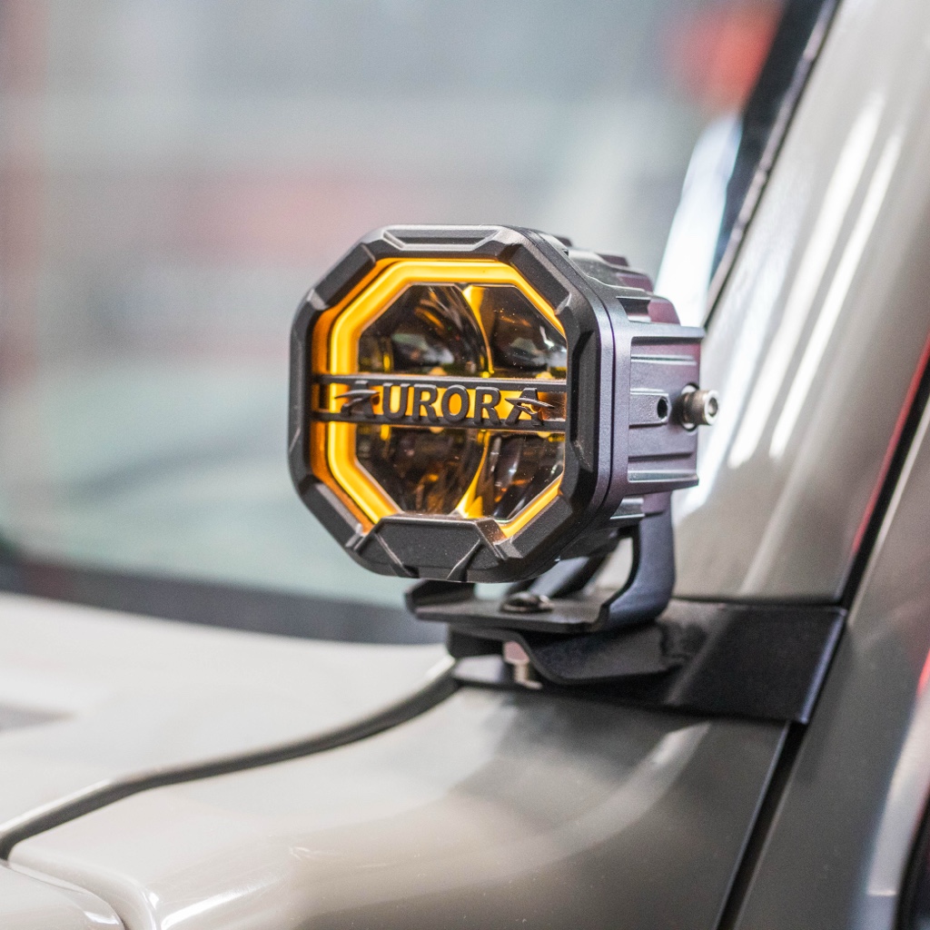 Led blanca Aurora 4"