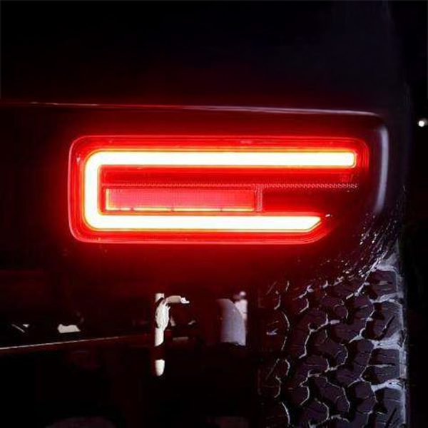 Luces LED posterior (negro)